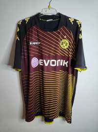 BVB Borussia Dortmund 2009/2010 Koszulka Czarna Wyjazdowa Kappa XXL