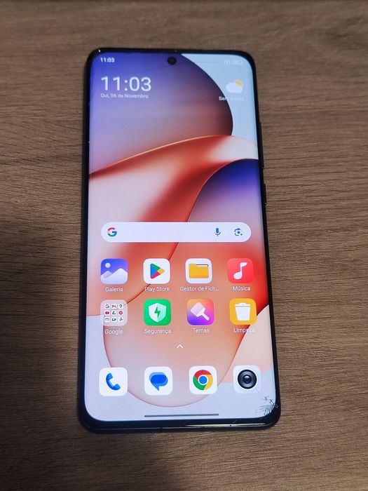 Telemóvel Xiaomi 12 256gb preto