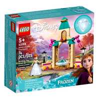 2 ZESTAWY LEGO Disney 43198 i 43199 dziedzoniec zamku Anny i Elzy