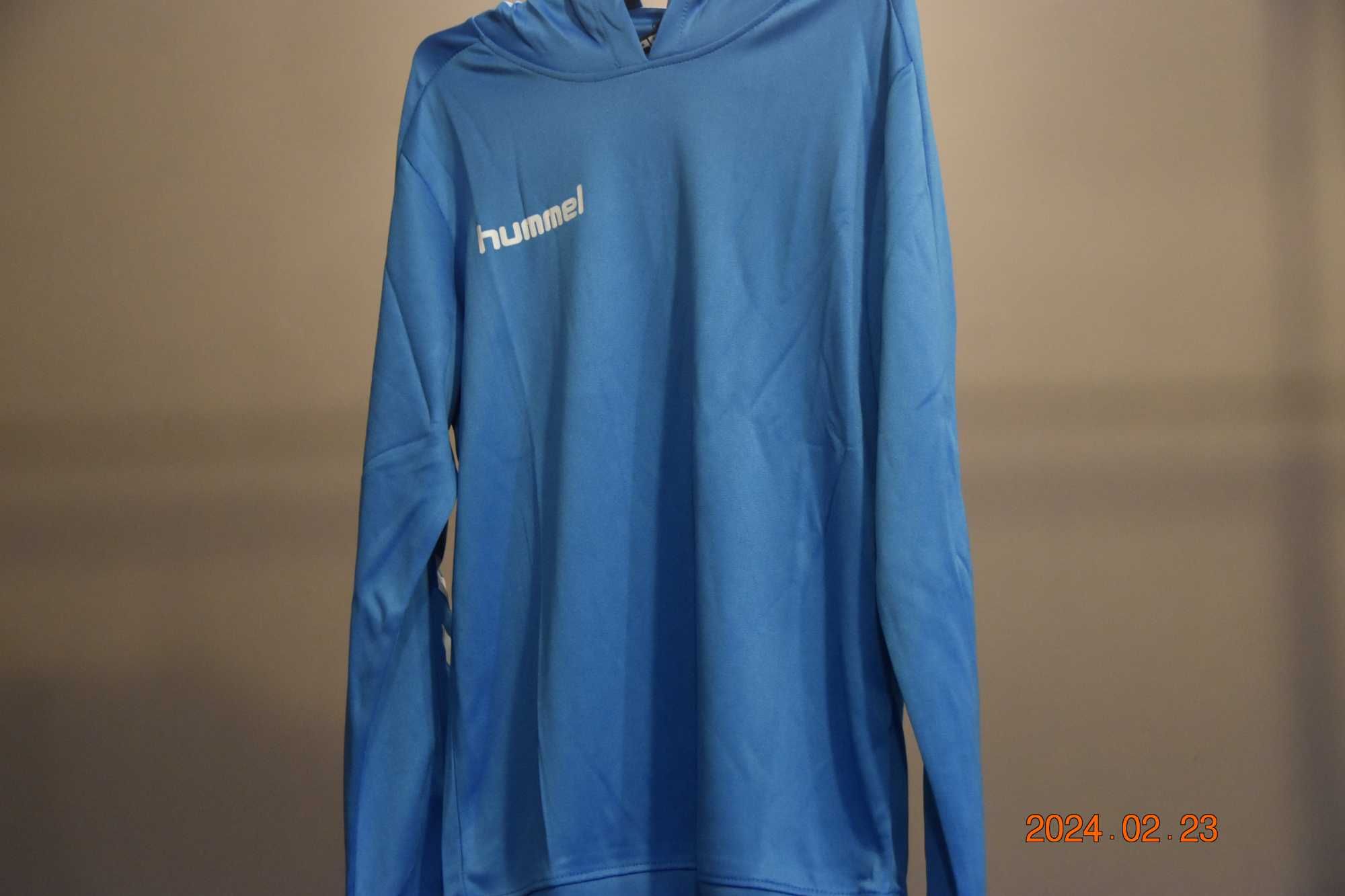 Bluza Sportowa Niebieska Hummel 140