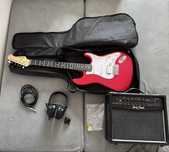 Gitara elektryczna Harley Benton + wzmacniacz
