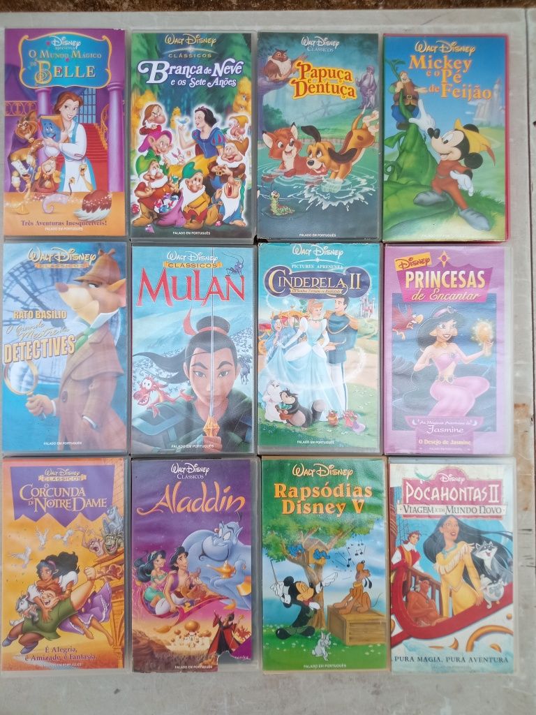 Banda desenhada em VHS