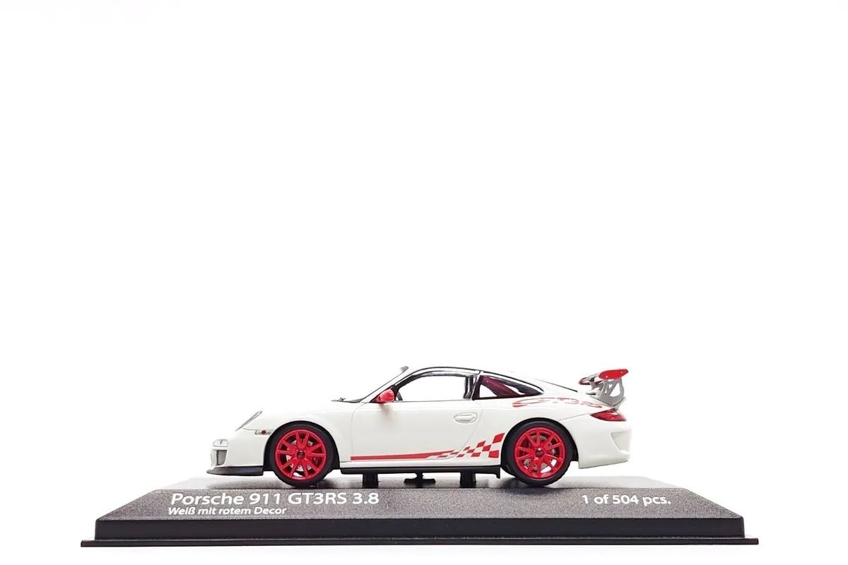 Minichamps 1:43 porsche 911 (997,ll) GT3 RS 3.8 ano 2009
