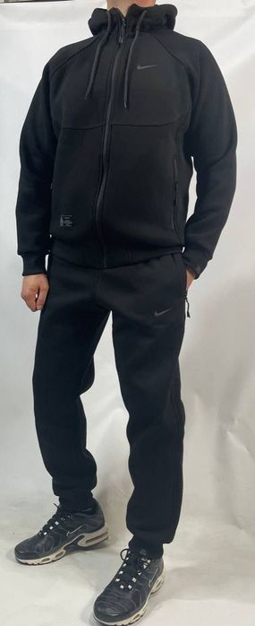Мужской спортивный костюм Nike зимний на флисе