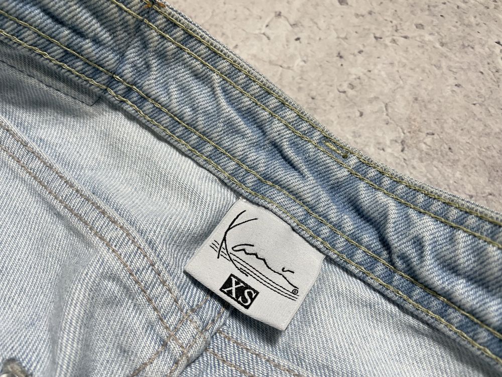 Мужские Карго Джинсы Karl Kani Оригинал Идеал Светлые XS-S
