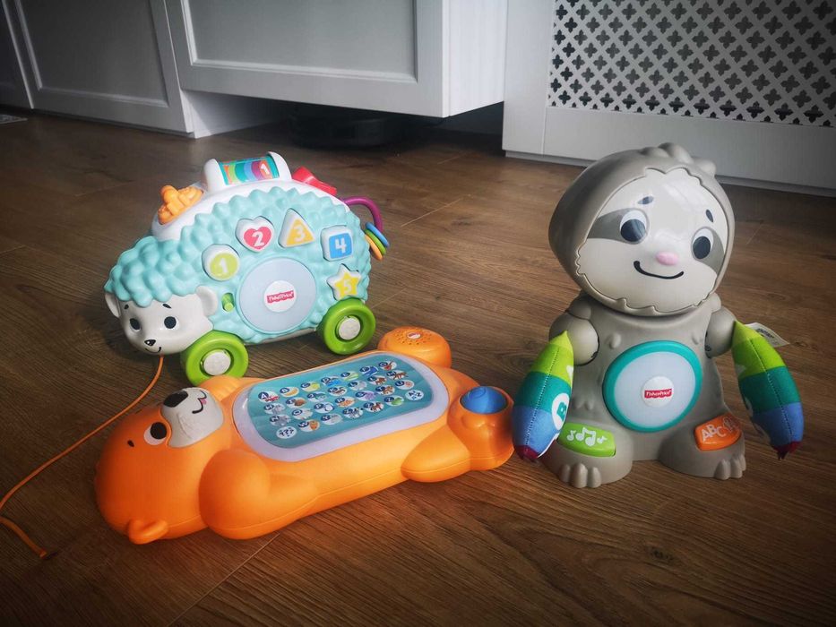 FISHER-PRICE - Leniwiec Jeż Wydra - Zestaw Linkimals