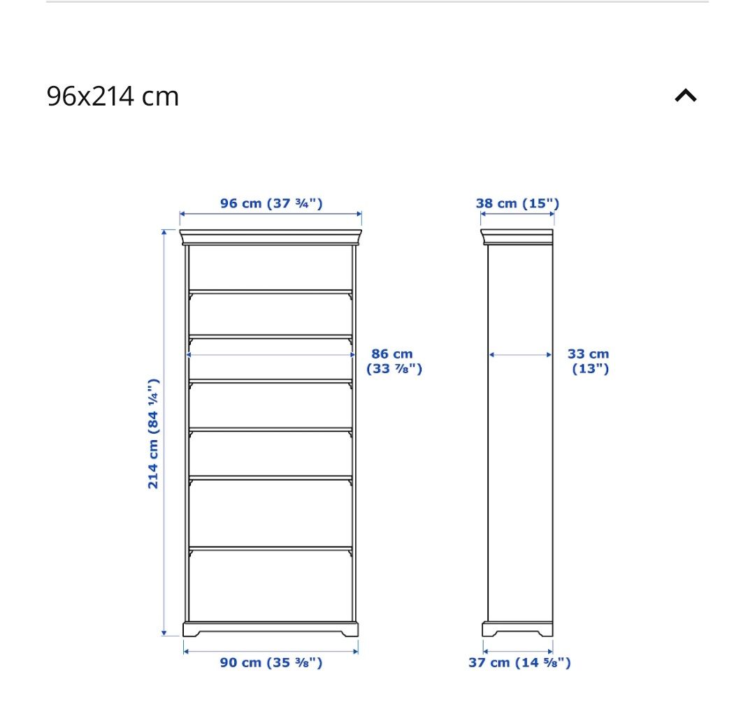 Regał na książki Liatorp- Ikea