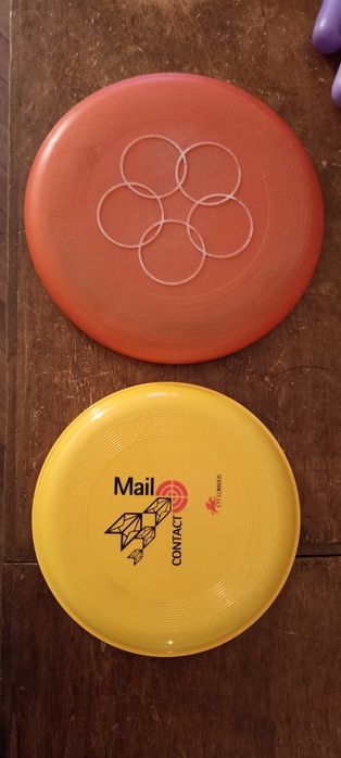 Discos voadores para brincar