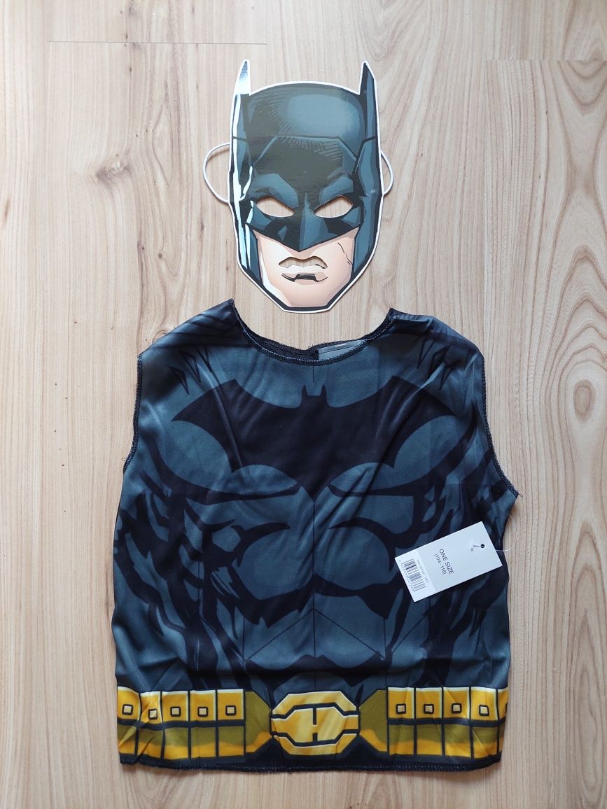 Kostium 104-116 nowy Batman strój przebranie balik