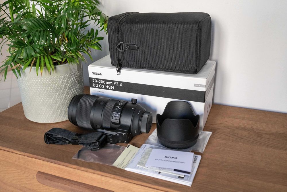 SIGMA 70-200 mm F2.8 DG OS HSM I Sports Nikon F | Idealny stan