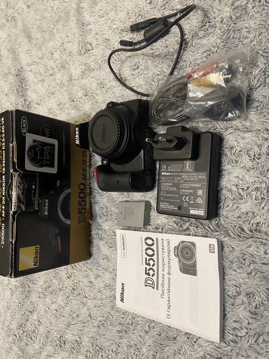 Продам  фотоапарат Nikon d5500