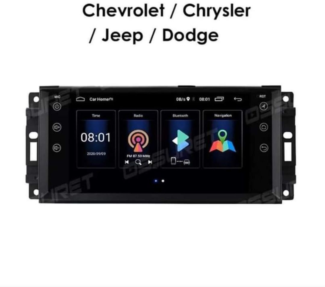 Rádio Android 13 com GPS Toyota Corolla E140 E150 (Artigo Novo) 2/32GB