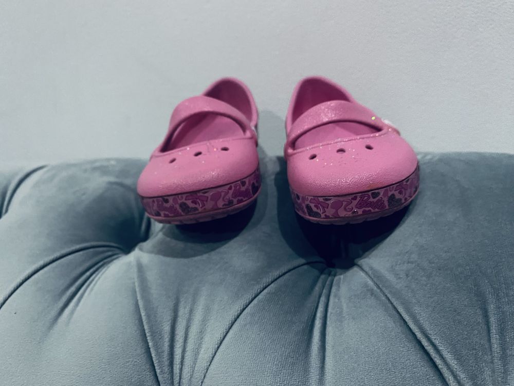 Kroksy Crocs 6 linia Barbie przepiekne brokatowe