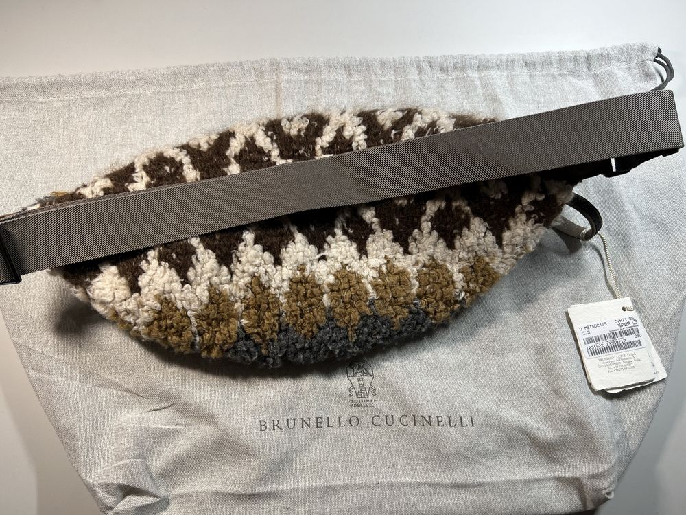 Nerka Brunello Cucinelli Cashmere Blend Belt Bag