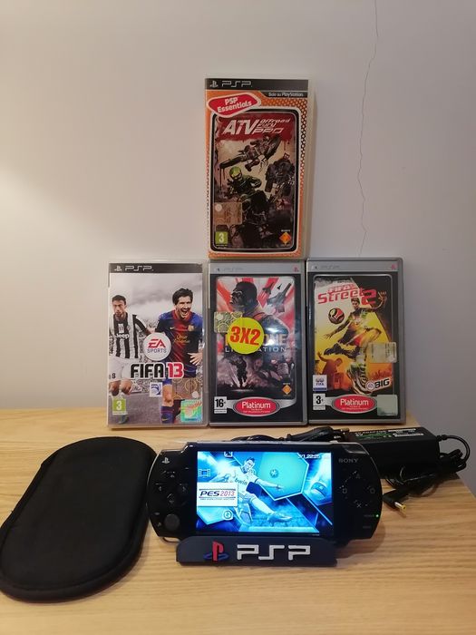 Psp consola com jogos