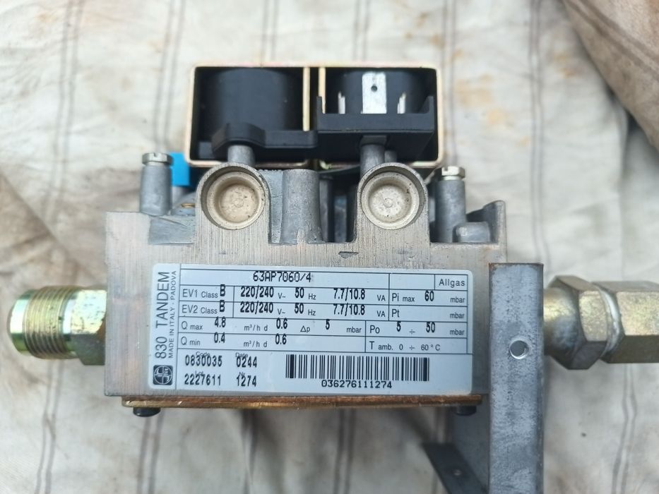 Газовый клапан фланец Sit Sigma 845