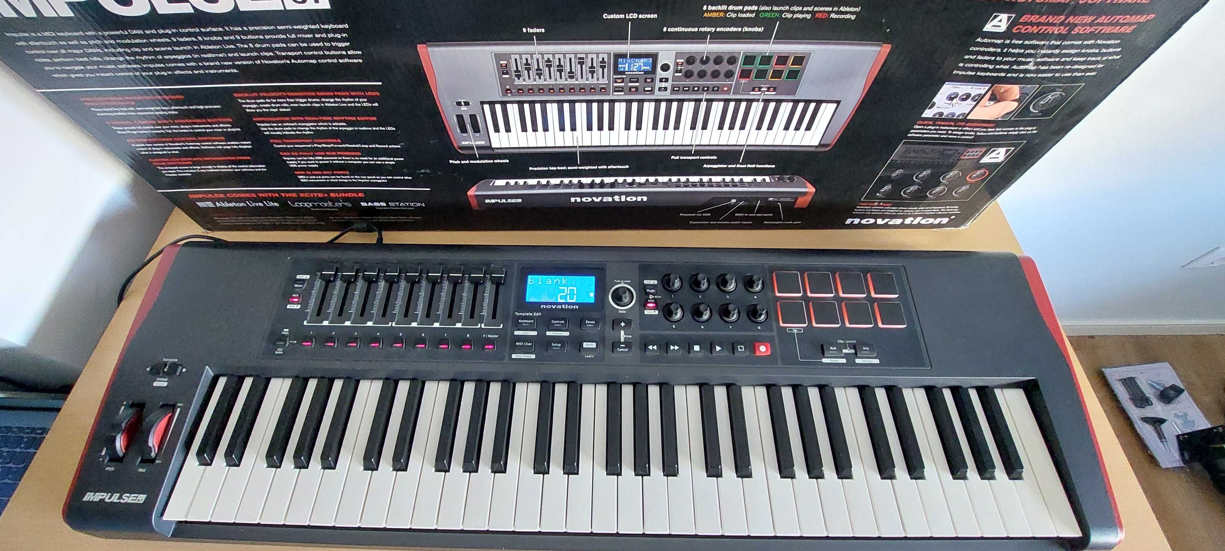 Piano novation impulse 61