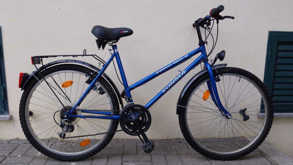 Bicicleta Azul KONSUL (mulher)