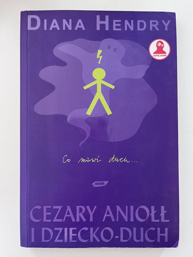 Cezary Aniołł i dziecko-duch  Diana Hendry