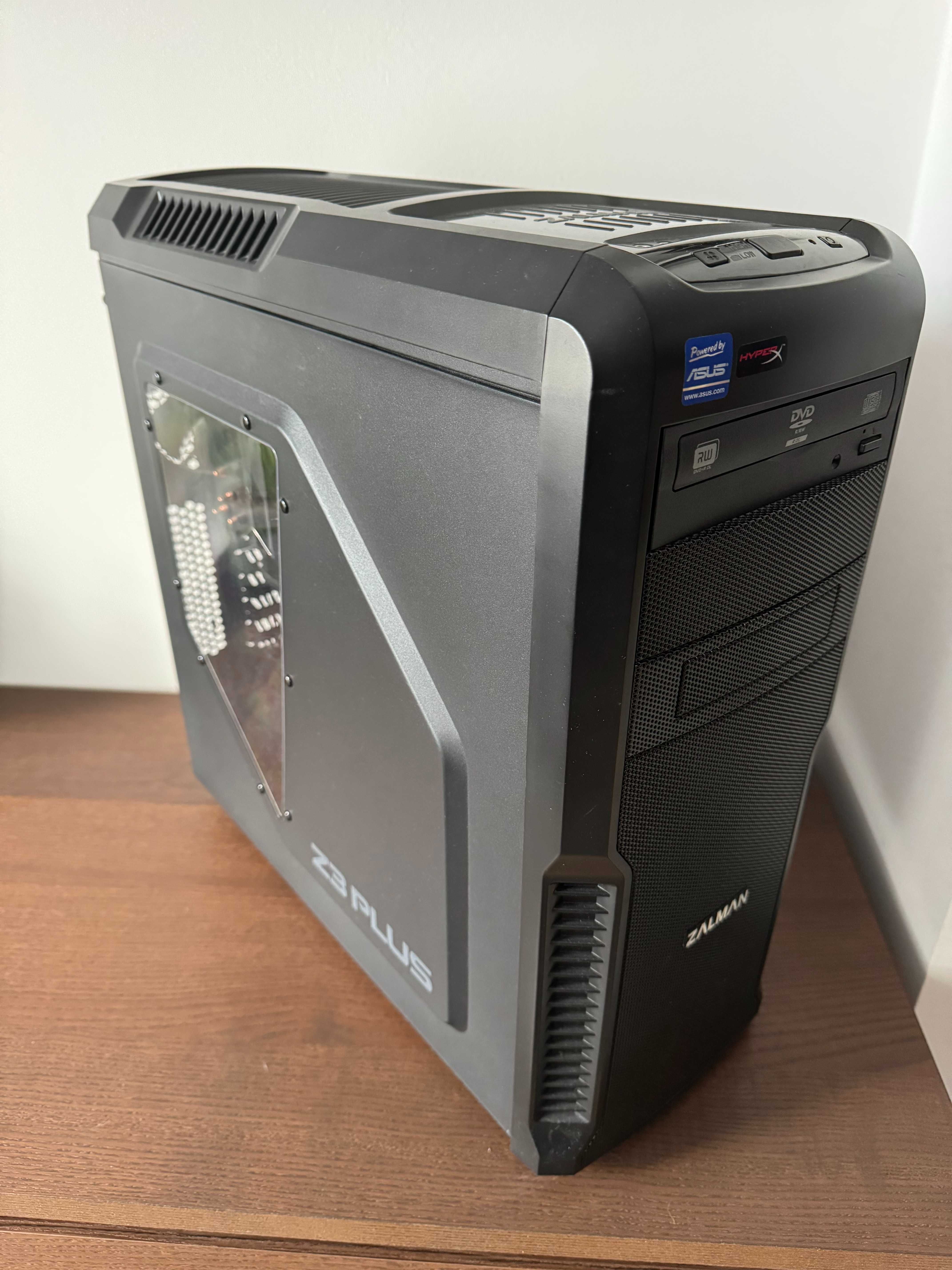 Komputer gamingowy i5-6600K 3.5-3.9GHz, GTX 970, 500GB SSD, 16GB