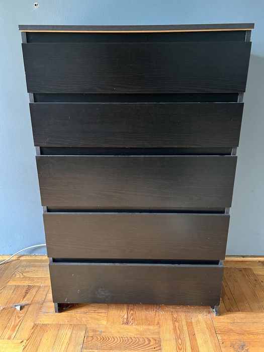 Regał z 5 szafkami do pokoju