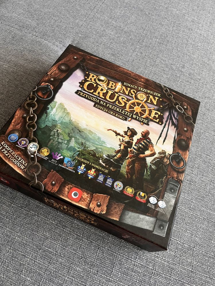 Gra planszowa Robinson Crusoe z dodatkiem