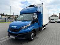 Iveco Daily 50C18 Spojkar Kontener Chłodnia 8ep Salon PL  NR.1 LED, Bliźniaki, Carrier, 3x Drzwi, Kabina Sypialna Niski Przebieg