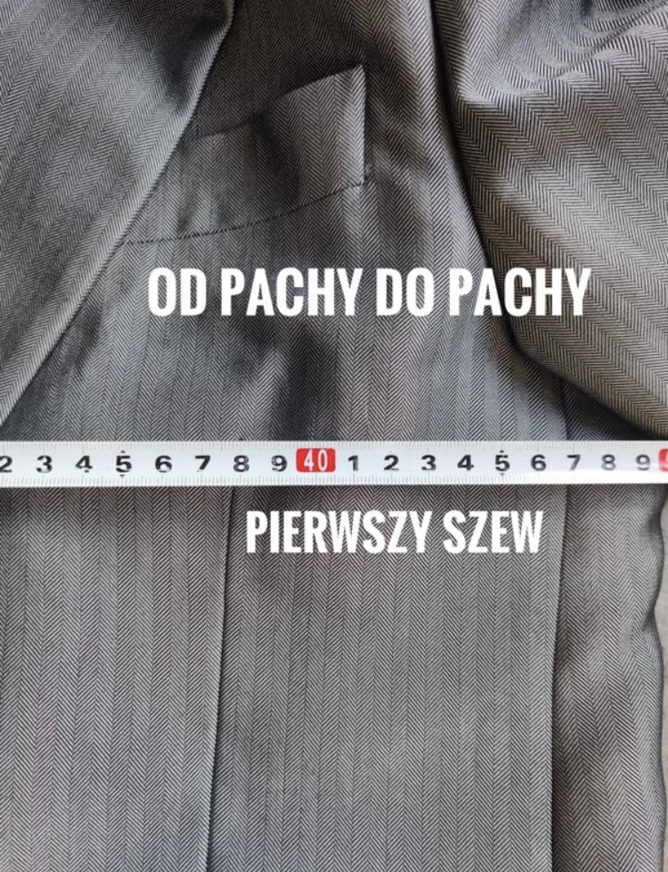 Garnitur męski, jasny popiel, Konik