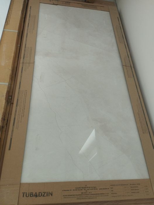 Płytki Tubądzin Harmonic White Pol 60x120 - 4 szt. 2,88m2