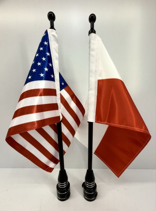 Maszt motocyklowy z flagą harley davidson honda goldwing