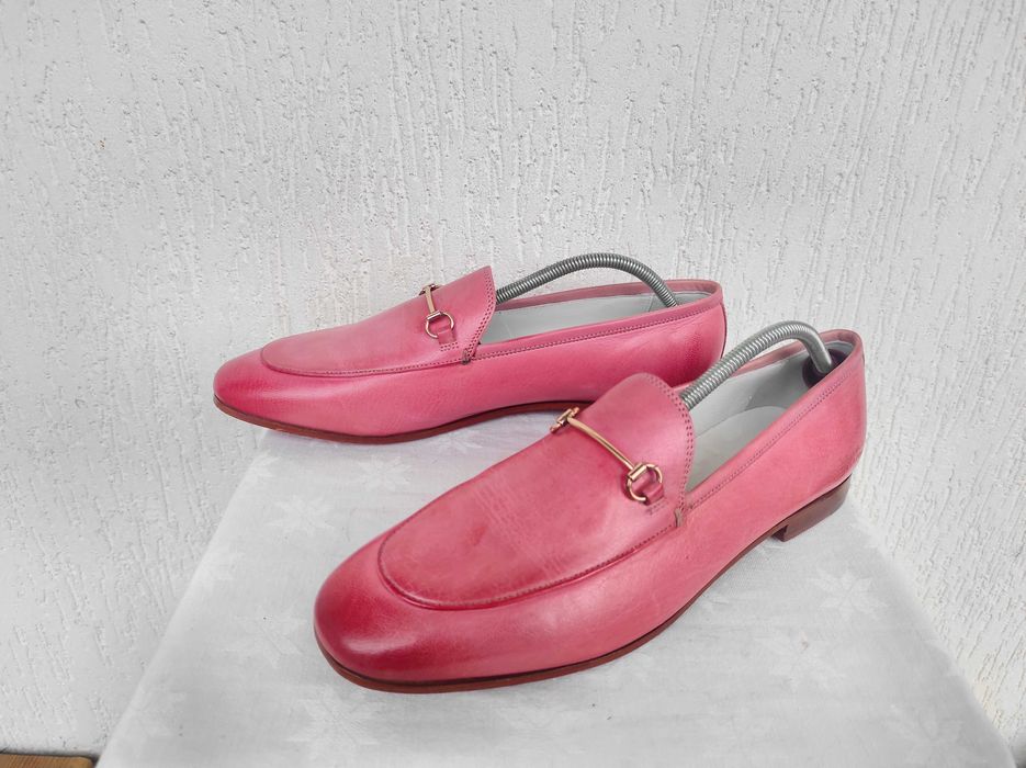 Брендовие кожанние туфли, лофери melvin&hamilton р.42