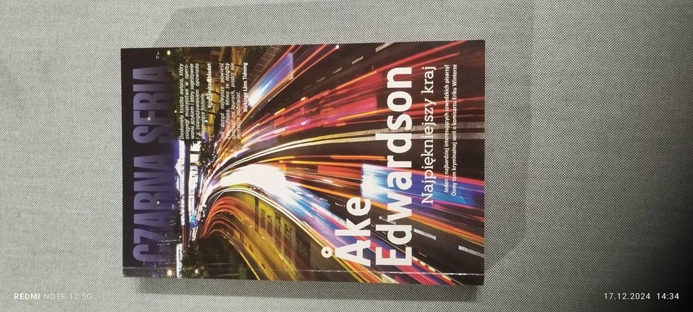 Ake Edwardson " Najpiękniejszy kraj"