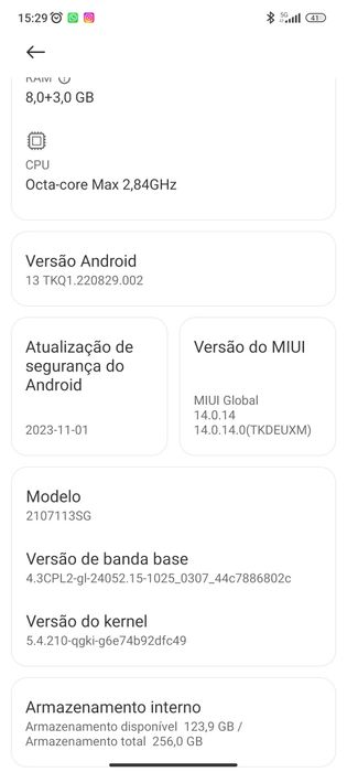Telemóvel Xiaomi 11t Pro