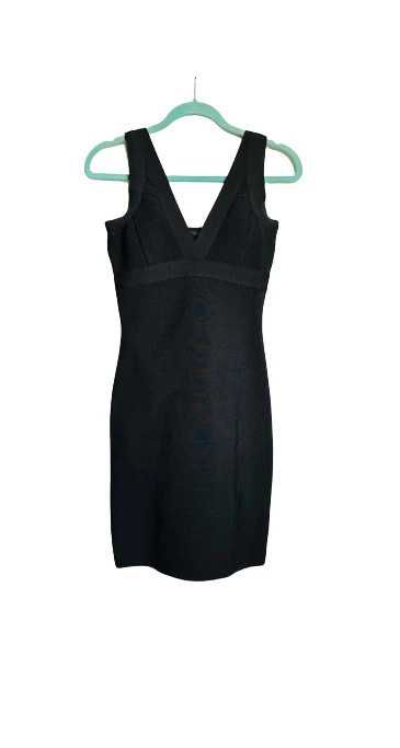 Mała czarna sukienka bandażowa krótka obcisła r. S ONLY