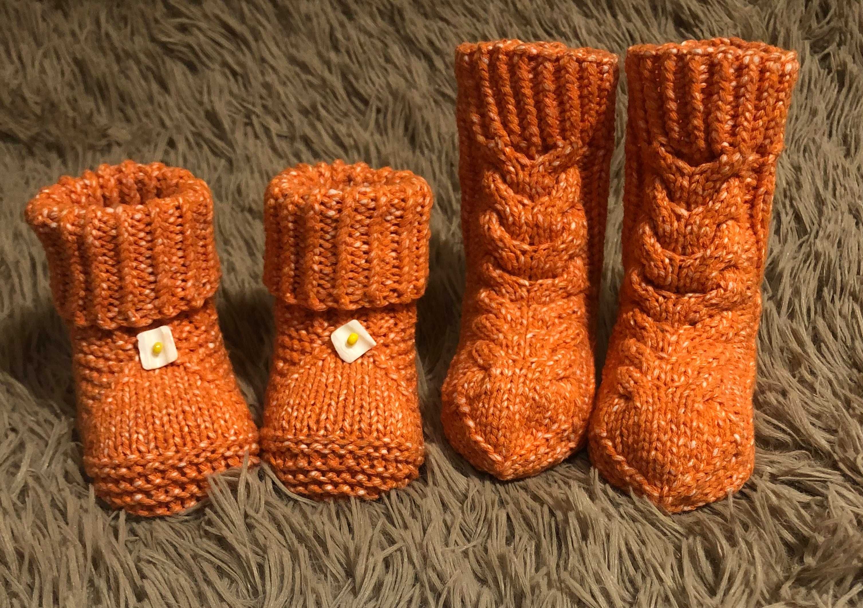 Детский комплект носочки и пинетки