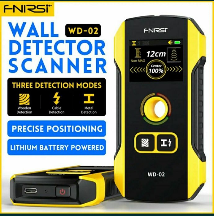 FNIRSI WD-02 настінний детектор прихованої  проводки.
