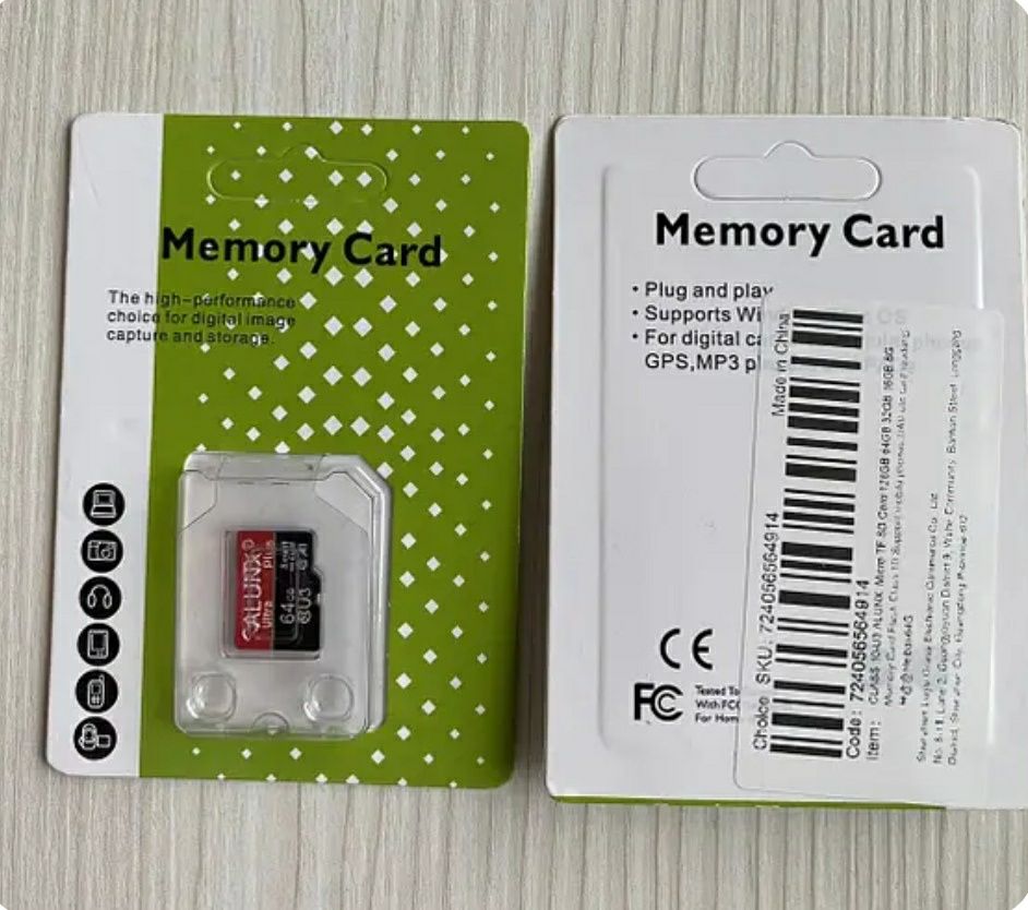 Карта памяти Micro SD 64 GB ALUNX