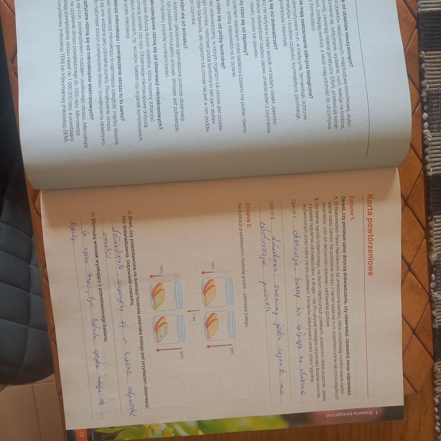Biologia na czasie karty pracy klasa 1 LO nowa edycja 2024