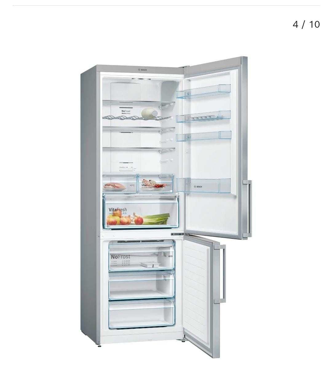 Novo! Frigorífico Combinado BOSCH KGN49XIDP No Frost - 203 cm - 438 L