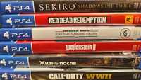 PS4 sekiro, RDR 2, джедаи, wolfenstein, жизнь после, Call of Duty WW2