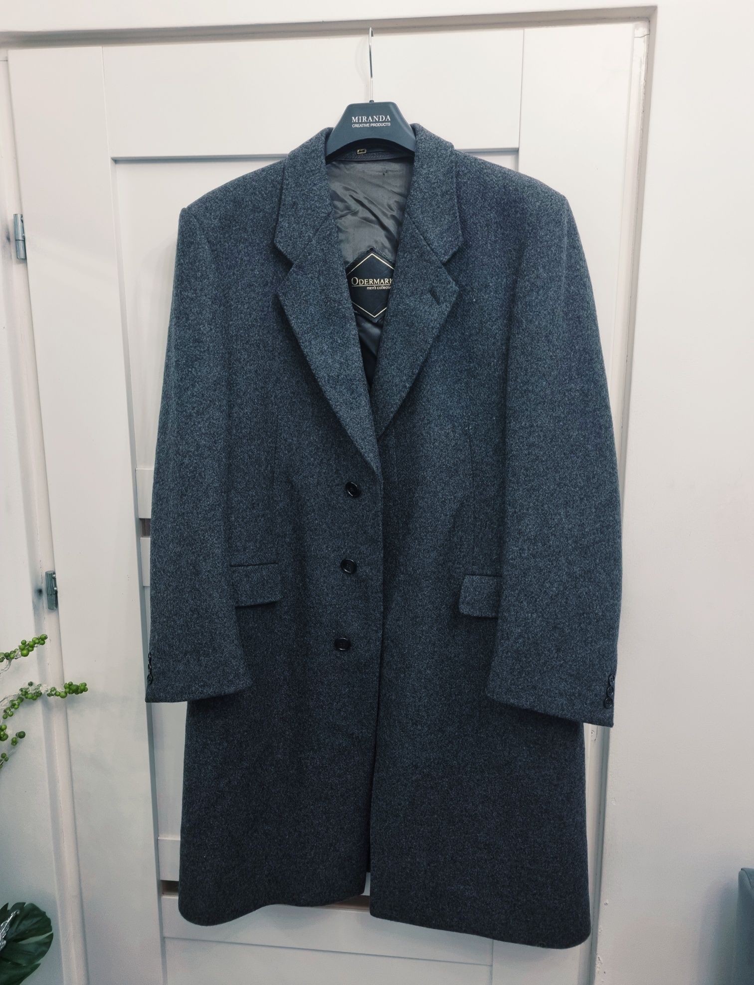 Meski elegancki wełniany płaszcz na jesień zimę taniooo