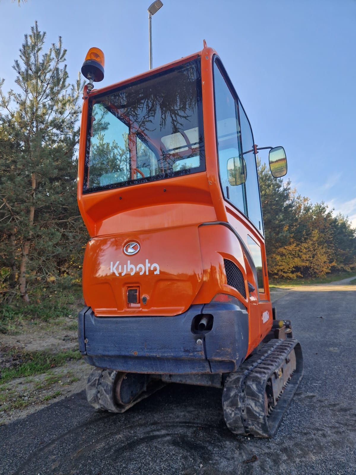 Kubota KX016-4 minikoparka gąsienicowa, rok 2015