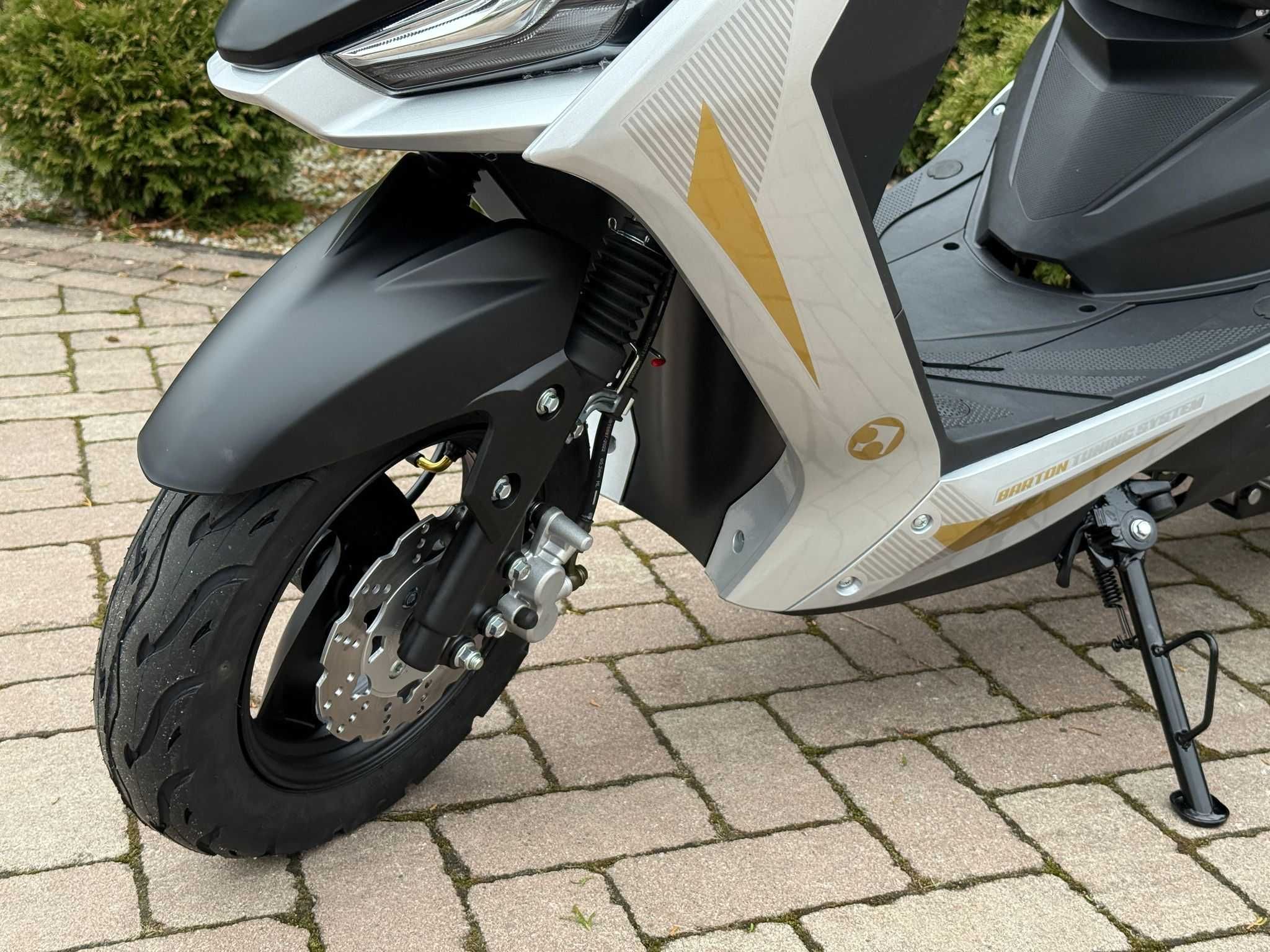 Skuter  BARTON SCALPEL Nowy 50cc 4T LED, 3 Lata GWARANCJI !