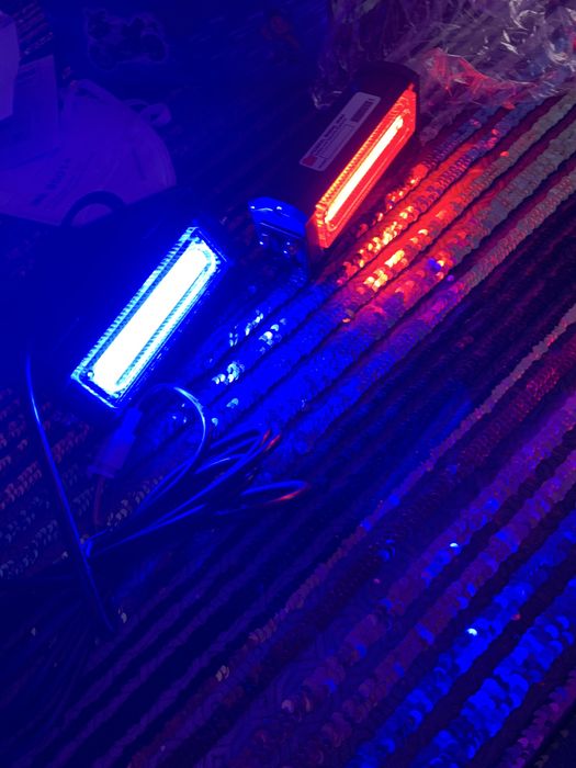 Strobe lights (azul e vermelho)