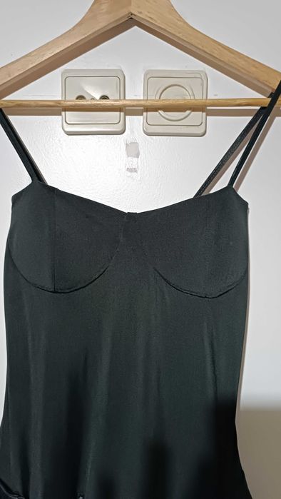 Vestido curto mini menina/senhora, estilo cocktail, tamanho S