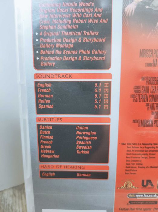 West Side Story - Amor Sem Barreiras (Selado)