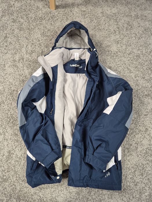 Zimowa kurtka damska ciepła decathlon wedze L