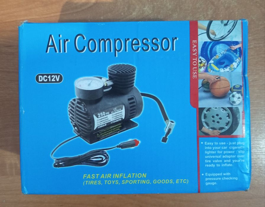Kompresor samochodowy 12V