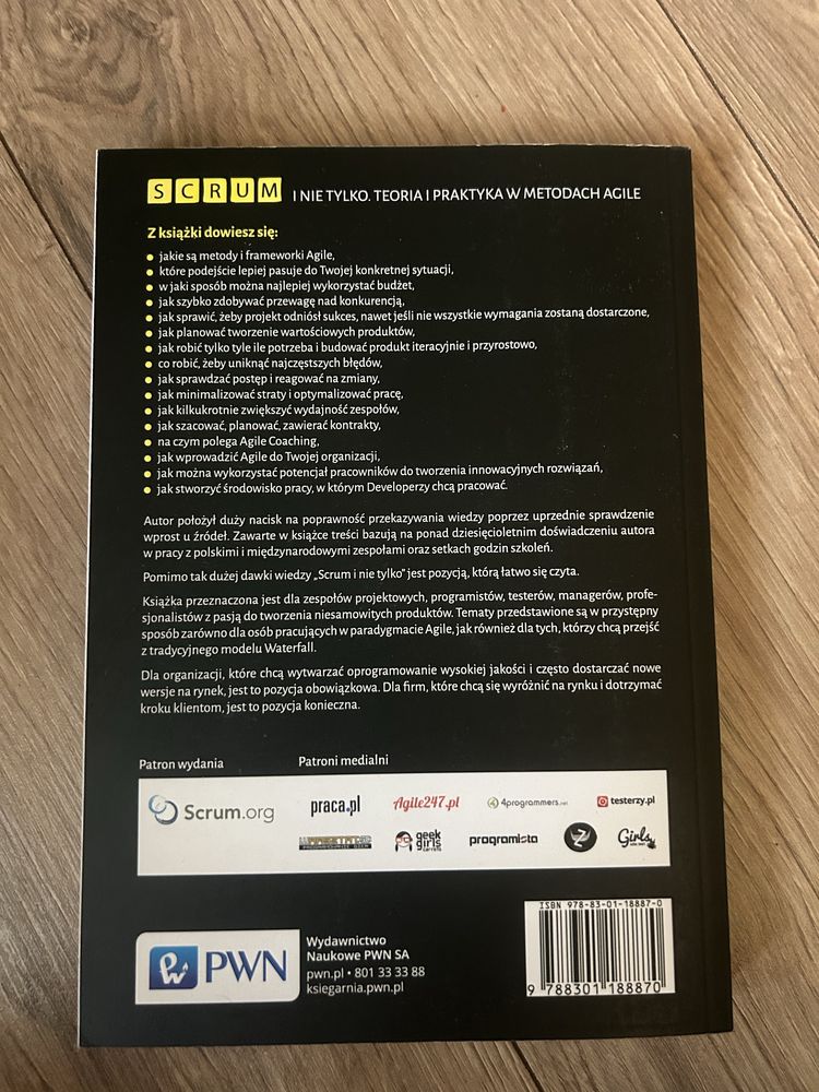 Książka Scrum i nie tylko