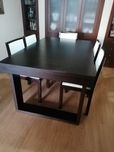 Mesa extensível Las Kasas 6 a 12 P +6 Cadeiras